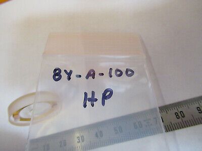 OPTICAL HP HEWLETT PACKARD COATED LENS LASER OPTICS AS PICTURED &8Y-A-100