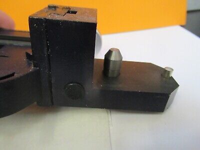 LEICA GERMANY DMRB CONDENSER HOLDER ASSEMBLY MICROSCOPE PART AS PICTURED 50-A-38