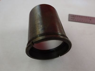 MICROSCOPE PART BRASS MOUNTED EYEPIECE LENS OPTICS AS IS BIN#L3-E-33