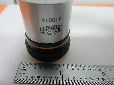 MICROSCOPE OBJECTIVE OLYMPUS NEO10 OPTICS BIN#K9-72