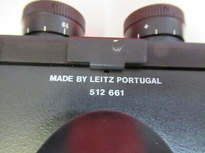 LEITZ WETZLAR OPTICAL HEAD BINOCULAR MICROSCOPE PART AS PICTURED &B2-A-02