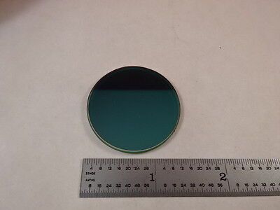 COATED FLAT FILTER NEUTRAL DENSITY LENS MIL SPEC OPTICS AS PICTURED &J8-B-03