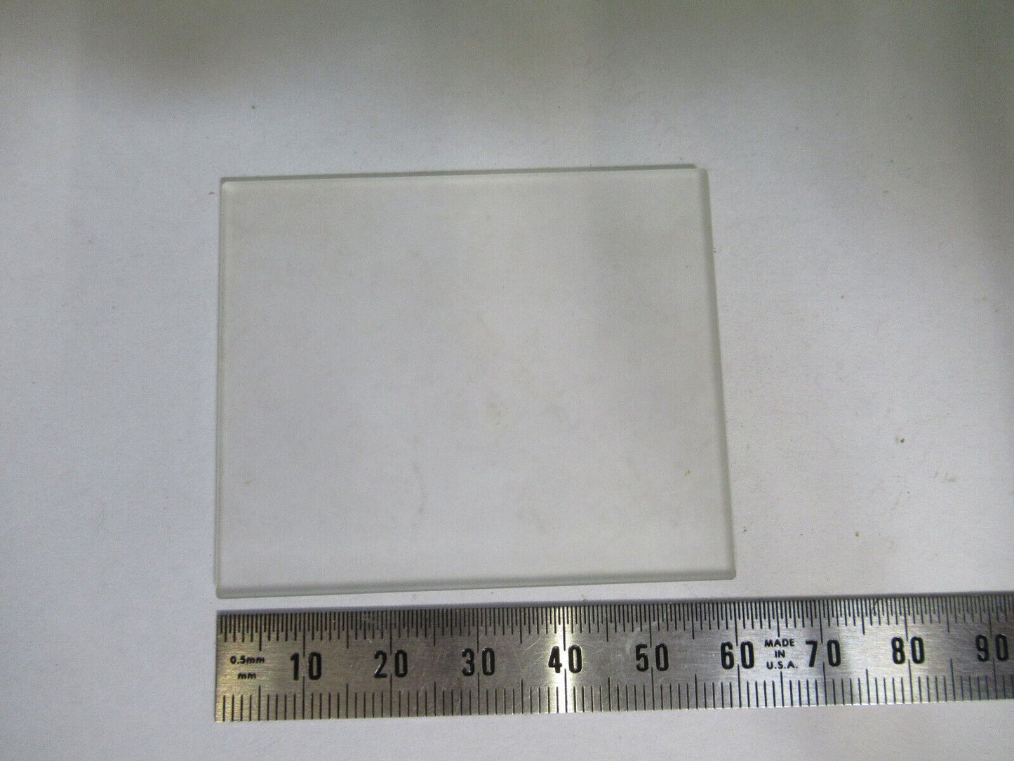 BAUSCH LOMB GLASS DIFFUSER FILTER MICROSCOPE PART AS PICTURED &Q4-A-33