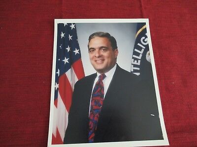 VINTAGE PHOTOGRAPH GEORGE TENNET DIRECTOR CIA CENTRAL INTELLIGENCE AGENCY &BLI