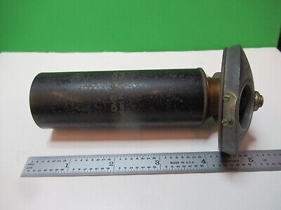 ANTIQUE BRASS BAUSCH LOMB TUBUS + NOSEPIECE MICROSCOPE PART AS PICTURED &17-A-20