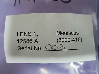 OPTISCHE LINSE MENISKUS 12586A LASEROPTIK #11-25 BIN#11