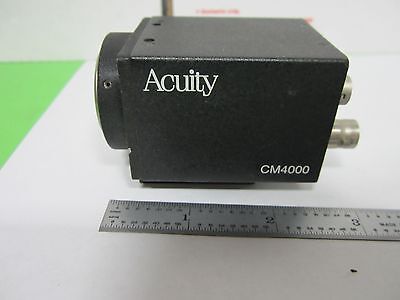 MICROSCOPE INSPECTION VIDEO CAMERA CCD ACUITY CM4000 OPTICS BIN#N5-06