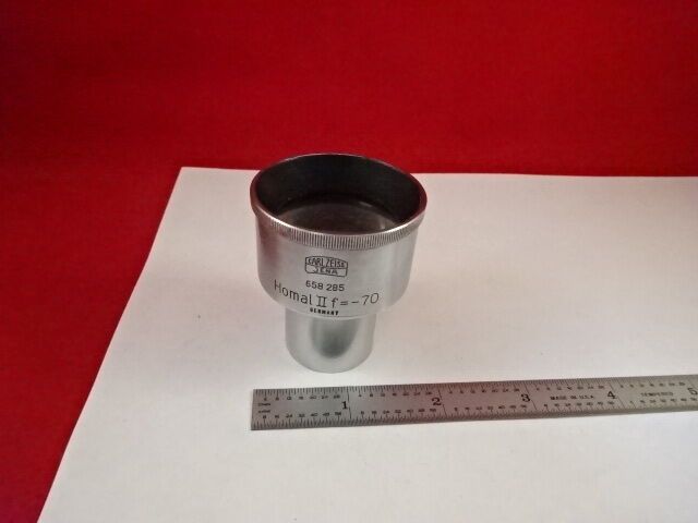 CARL ZEISS JENA HOMAL II 658285 EYEPIECE MICROSCOPE PART OPTICS AS IS &33-A-55