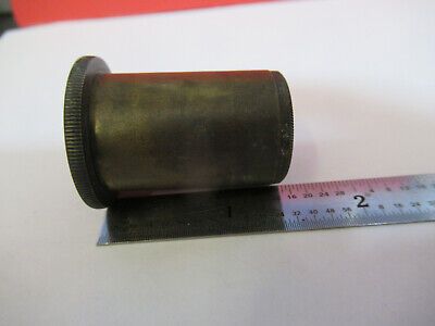 ANTIQUE ERNST LEITZ  "4" EYEPIECE MICROSCOPE PART OPTICS AS PICTURED #B1-A-51