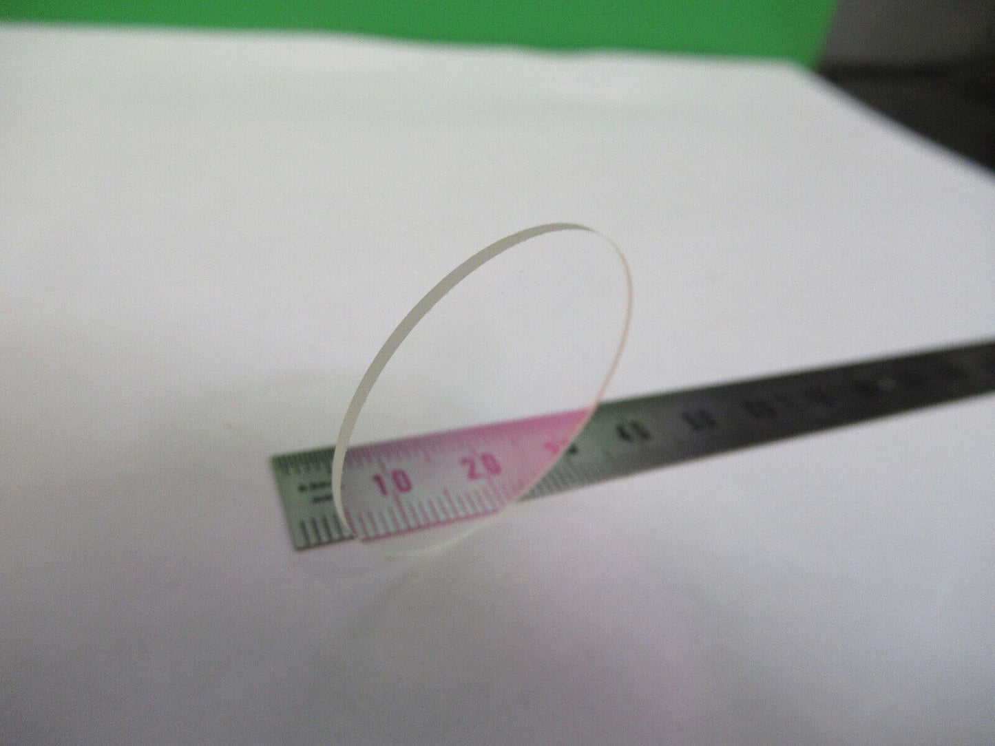 OPTICAL COATED LENS FLAT GLASS OPTICS AS PICTURED &Z5-C-21