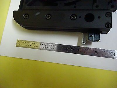 MICROSCOPE PART STAGE SPECIMEN TABLE MICROMETER NIKON JAPAN AS IS BIN#X7-21