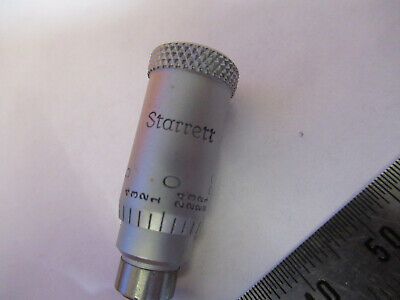 STARRETT MICROMETER for MECHATRONICS ROBOTICS OPTICS AS PICTURED P3-A-119