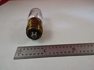 MICROSCOPE PART ZEISS GERMANY LAMP BULB 6V 15W 67271 POLMI OPTICS AS IS #T2-B-08