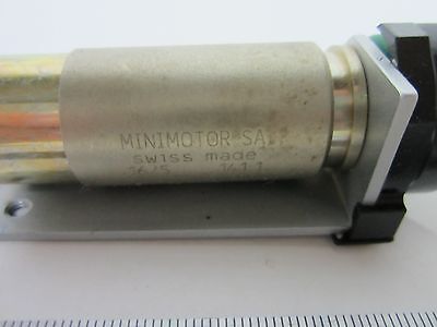 MINI MOTOR SWISS MADE 16/5 141:1 FOR LEITZ MICROSCOPE AS IS OPTICS BIN#J4-06