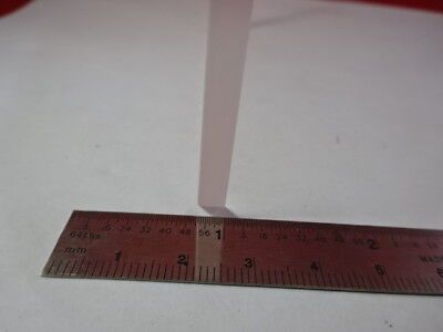 OPTICAL FUSED SILICA GLASS THICK PLATE OPTICS AS IS #91-104