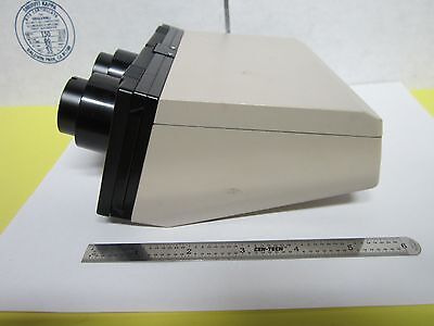 OLYMPUS LARGE HEAD MICROSCOPE PART OPTICS BIN#H2-01