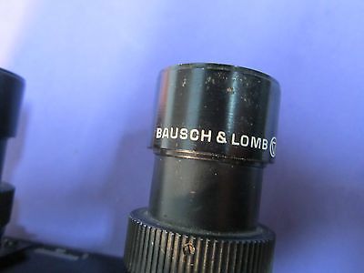 MICROSCOPE LEITZ WEZTLAR GERMANY BINOCULAR HEAD + EYEPIECES B&L OPTICS BN#22