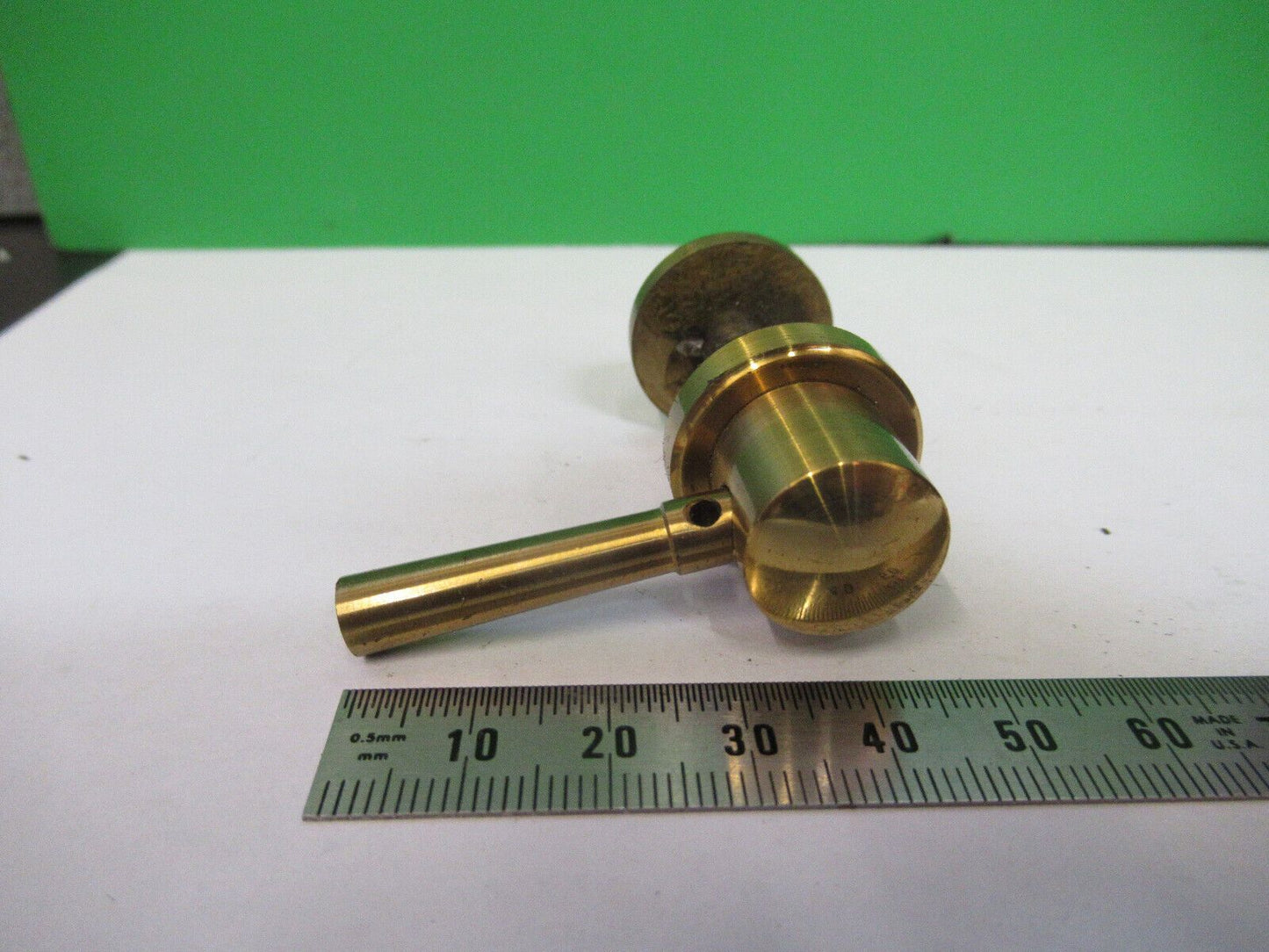 ANTIQUE SEIBERT BRASS FRAME LIMB ADJUST MICROSCOPE PART AS PICTURED #R1-B-32