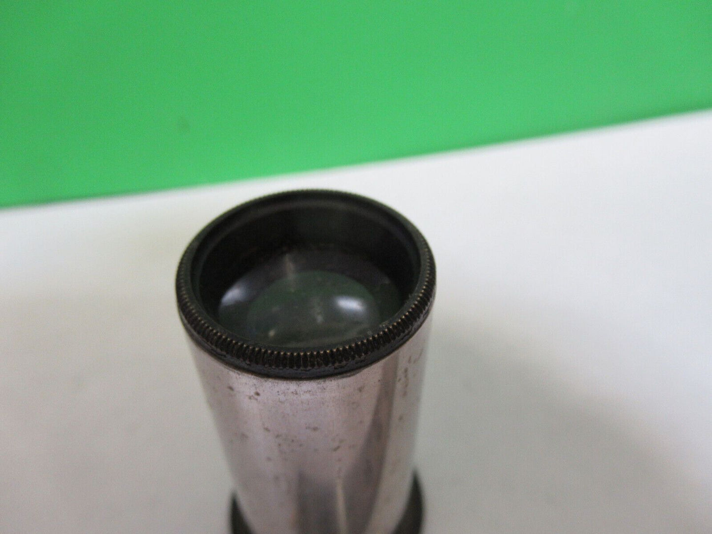 ANTIQUE BAUSCH LOMB LENS EYEPIECE MICROSCOPE PART AS PICTURED G7-A-35