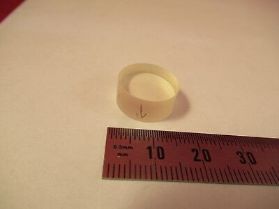 OPTICAL FLAT ZERODUR MATERIAL LASER MINI OPTICS AS PICTURED &39-A-47