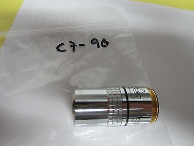 OPTICAL MICROSCOPE PART OBJECTIVE 25X PHASE OPTICS BIN#C7-90