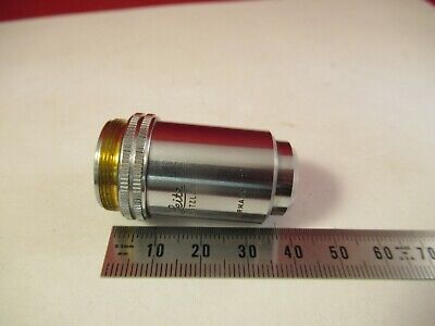 LEITZ GERMANY MICROSCOPE PART OBJECTIVE LENS 40X /170 OPTICS AS PICTURED 8-A-13