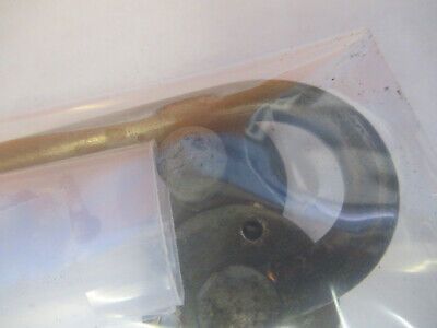 BAUSCH LOMB ANTIQUE HANDLE for WOOD CABINET MICROSCOPE PART AS PIC &W3-B-17