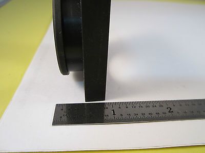 OPTICAL MOUNTED LENS FROM MONOCHROMATOR BAUSCH LOMB OPTICS BIN#C1-19