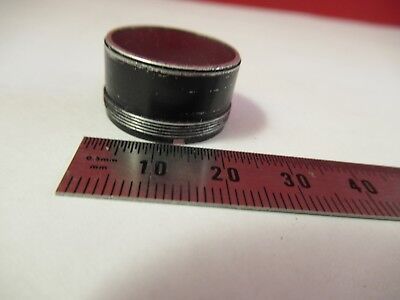 OPTICAL MOUNTED RETICLE MICROMETER MICROSCOPE PART AS PICTURED &39-A-58