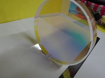 OPTICAL ZYGO FLAT DICHROIC MIRROR LASER OPTICS AS IS BIN#17-D-06