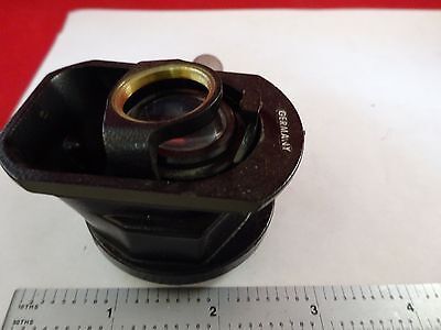 CONDENSER PART LEITZ WETZLAR GERMANY MICROSCOPE PART OPTICS &C6-A-17