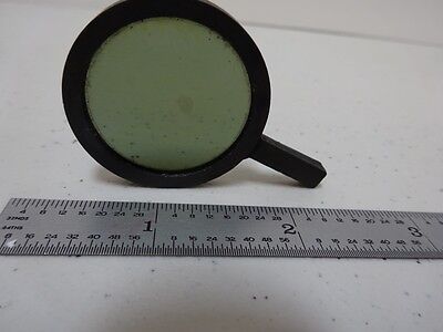 FOR PARTS MICROSCOPE POL POLARIZER SLIDE OPTICS AS IS BIN#N6-87