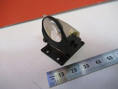 OPTICAL GLASS PRISM MICROSCOPE PART OPTICS AS PICTURED #82-A-15