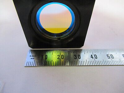 SLIDE FILTER DICHROIC MICROSCOPE PART OPTICS AS PICTURED #B3-B-30