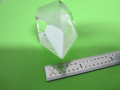 OPTICAL PRISM [small chip in edge] LASER OPTICS BIN#8Y-92