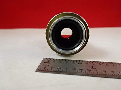 MICROSCOPE PART OBJECTIVE LEITZ WETZLAR GERMANY 10X OPTICS AS IS B#U1-B-10