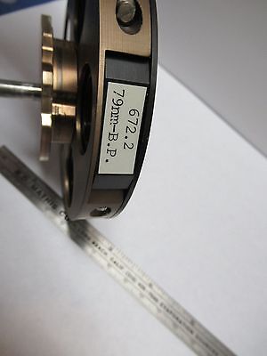 OPTICAL WYKO INTERFEROMETER FILTER WHEEL VERY NICE OPTICS AS PICTURED &85-34A