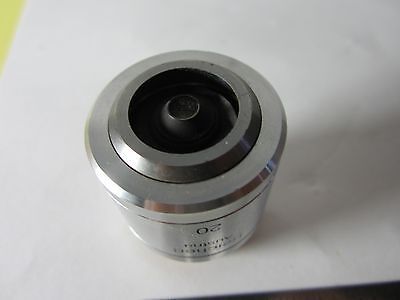 MICROSCOPE OBJECTIVE REICHERT FLUOR 20X POLYCON DIC INFINITY OPTICS B#11-DT-B