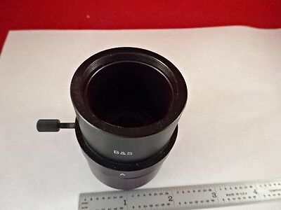 B&S  A PORT CAMERA ADAPTER MICROSCOPE OPTICS AS IS BIN#W4-G-15