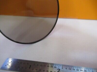 OPTICS LARGE POLARIZER LENS OPTICS MICROSCOPE PART AS PICTURED &5K-A-34