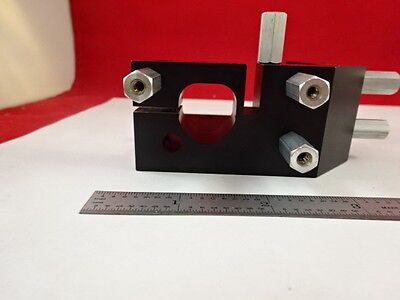 OPTICAL ZYGO ANODIZED ALUMINUM PLATE BLOCK LASER OPTICS AS IS #D3-A-20