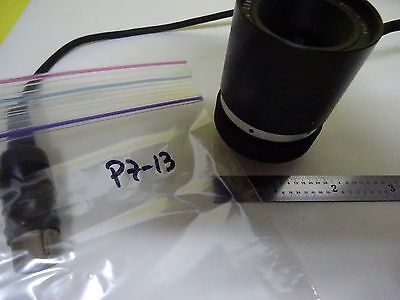 MICROSCOPE PART OPTICAL COMPUTAR 25 mm TV LENS CAMERA OPTICS AS IS BIN#P7-13