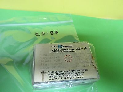 DIODE LASER 7mW 853 nm LASER OPTICS BIN#C5-87