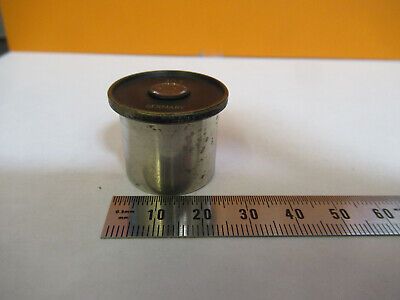 WINKEL GERMANY 10X EYEPIECE OPTICS MICROSCOPE PART AS PICTURED #P6-A-15