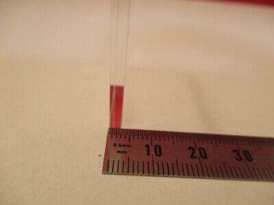 OPTICAL BK7 GLASS PLATE SQUARE PRO OPTICS AS PICTURED #FT-1-R