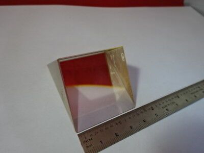 OPTICAL GLASS PRISM OPTICS AS IS &51-A-07