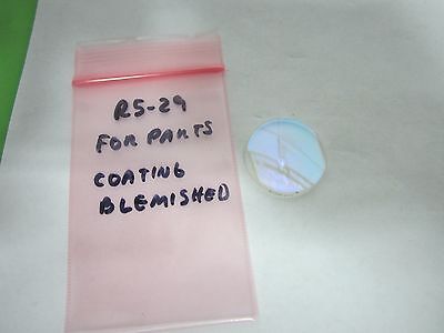 OPTICAL UNDULATED LENS [blemished on coating]  LASER OPTICS  BIN#R5-29