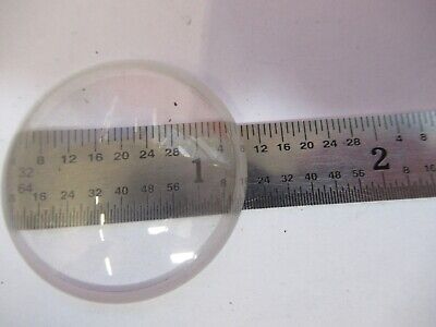 LEITZ LENS CONVEX CONCAVE MEASURING TOOLMAKER MICROSCOPE PART AS PIC &A9-A-95