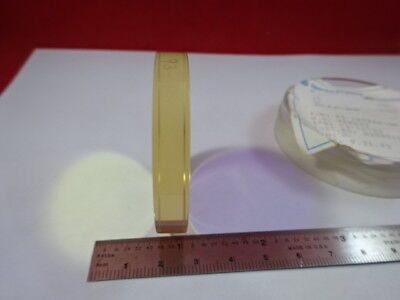 OPTICAL ZERODUR DICHROIC MIRROR SPECTRA PHYSICS LASER OPTICS AS PICTURED &92-91