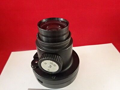 MICROSCOPE PART PHOTO EYEPIECE + SHUTTER OPTICS AS IS #D3-A-16